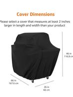 Afdekhoes voor gasbarbecue - 4 jaar oud, Tuin en Terras, Ophalen, Gebruikt, Onbekend