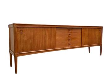 Deens jaren 60 70 teak dressoir sideboard beschikbaar voor biedingen