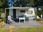 Fendt saphir 450, Caravans en Kamperen, Vast bed, Treinzit, Particulier, Kachel