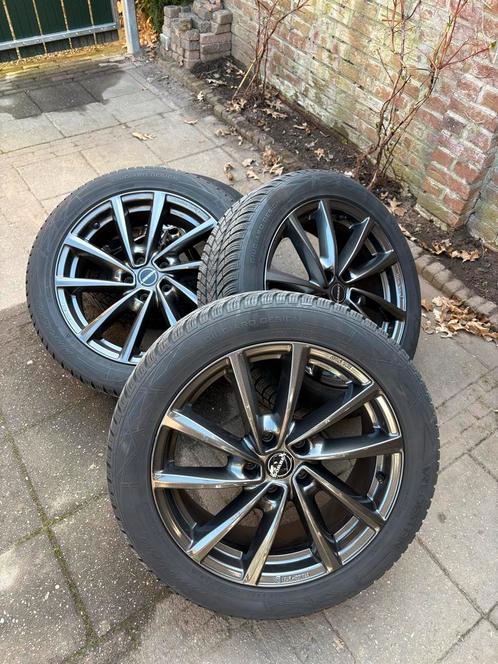 BORBET V 18 inch winterset (Audi/VW/VAG), Auto-onderdelen, Banden en Velgen, Banden en Velgen, Winterbanden, 18 inch, 215 mm, Personenwagen