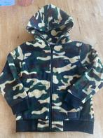 Munster Kids camouflage fleece vest met wolf maat 6 jaar, Trui of Vest, Munster Kids, Jongen of Meisje, Gebruikt