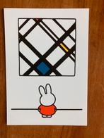 Nijntje en Mondriaan. Dick Bruna 1997, Ophalen of Verzenden, 1980 tot heden, Ongelopen, Sterren en Beroemdheden