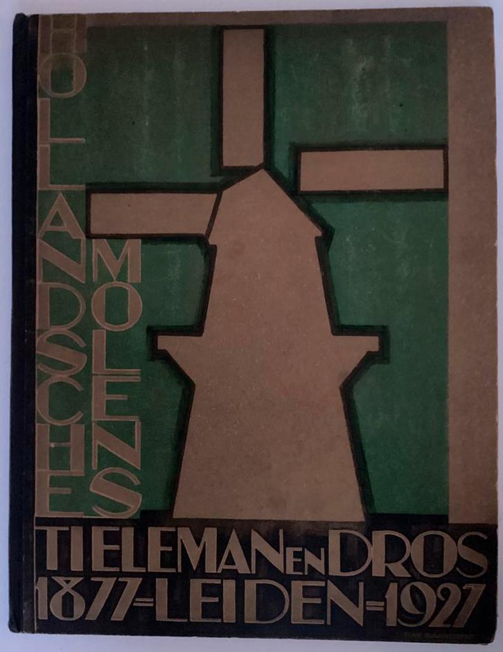 Plaatjesalbum Hollandsche molens. Tieleman en Dros, Antiek en Kunst, Antiek | Boeken en Bijbels, Ophalen of Verzenden