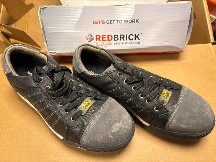 Redbrick ESD S3 Veiligheidsschoenen werkschoen sneaker, Kleding | Heren, Schoenen, Nieuw, Werkschoenen, Zwart, Ophalen of Verzenden