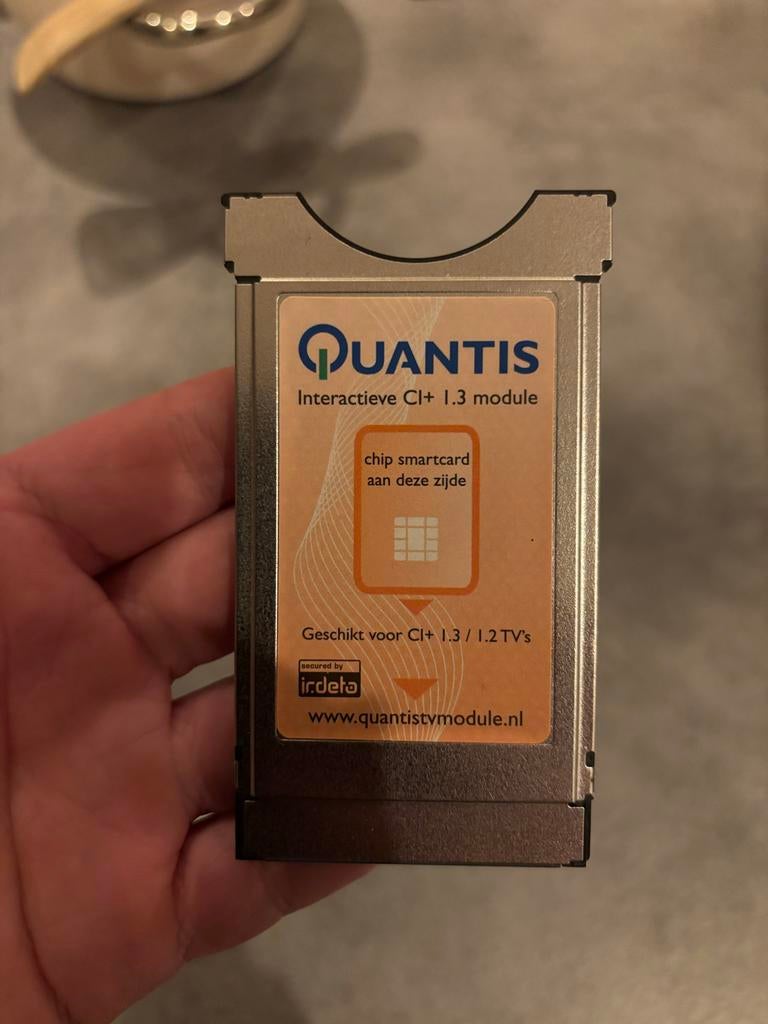 Quantis Interactieve CI+ 1.3 Module, Ophalen of Verzenden, Gebruikt, Decoder