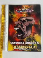 3 x Hardcore Overdose Party Flyer, Ophalen of Verzenden, Zo goed als nieuw, Foto of Kaart