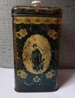 wed j bekkers & zoon antiek oosters theeblik, Verzamelen, Blikken, Ophalen of Verzenden, Gebruikt, Overige