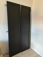 Ikea PAX kast deuren zwart, Huis en Inrichting, Kasten | Kledingkasten, Ophalen, 200 cm of meer, 50 tot 100 cm, Zo goed als nieuw