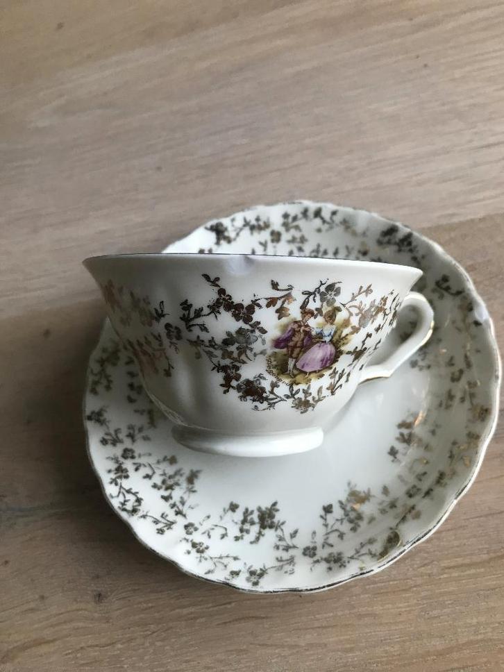 kop en schotel Mosa Maastricht, Antiek en Kunst, Antiek | Servies los, Ophalen of Verzenden