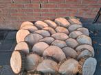 Houtschijven - Diverse Maten, Tuin en Terras, Haardhout, 3 tot 6 m³, Ophalen of Verzenden, Eikenhout, Stammen