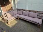 Loungebank tuin pallethout, Ophalen, Gebruikt, Hout