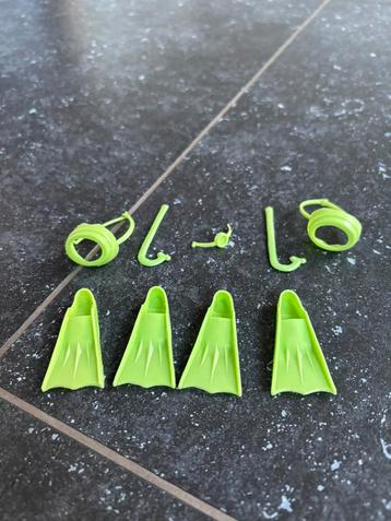 Duiksetje Barbie groen jaren 90 beschikbaar voor biedingen
