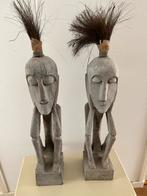 Te koop Afrikaanse beelden, Huis en Inrichting, Woonaccessoires | Overige, Ophalen of Verzenden, Gebruikt