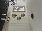 Hanglamp, Huis en Inrichting, Lampen | Hanglampen, Ophalen, Zo goed als nieuw, Glas, Minder dan 50 cm