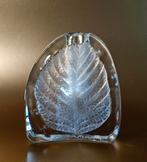 Vintage solifleur vaas. Massief glas. Walther Glas Germany, Antiek en Kunst, Ophalen of Verzenden