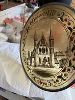 ronde glas in lood raamhanger 60 jaar  lid abvd, Ophalen of Verzenden