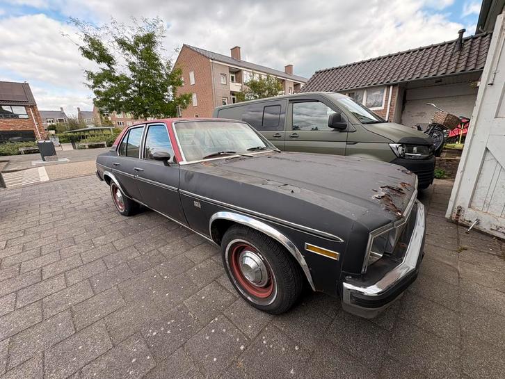 Chevrolet Nova 1977, Auto's, Oldtimers, Particulier, Chevrolet, Benzine, Sedan, Automaat, Zwart, Overige kleuren, Leder en Stof