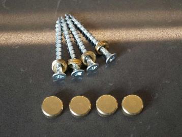 Messing Thorens TD 145 146 147 160 165 166 bevestigingsset beschikbaar voor biedingen