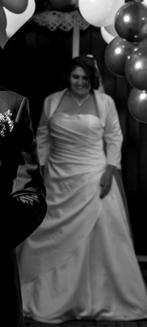 Trouwjurk, Ophalen of Verzenden, Zo goed als nieuw, Wit, Trouwjurk