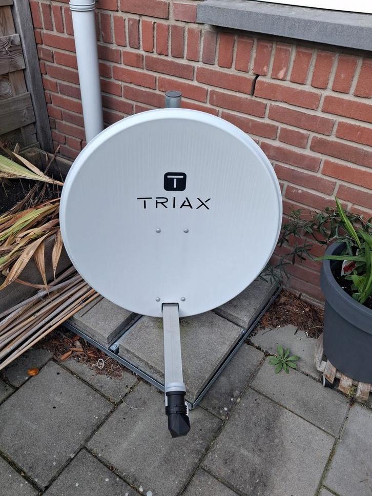 Triax Schotelantenne + Edison Picco S2 Pro, Audio, Tv en Foto, Schotelantennes, Gebruikt, (Schotel)antenne, Overige merken, Ophalen