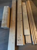 Vuren planken en liggers - resthout hoogslaper, Ophalen, Overige materialen, Gebruikt, Overige typen