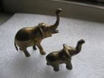 2 X Letterbak Miniatuur van Koper - Olifant, Antiek en Kunst, Verzenden