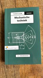 A.C. Bruinshoofd - Tabellenboek mechanische techniek, Boeken, Schoolboeken, A.C. Bruinshoofd, Ophalen of Verzenden, Zo goed als nieuw