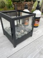 Bio ethanol brander voor binnen of buiten, Huis en Inrichting, Haarden, Ophalen of Verzenden, Zo goed als nieuw, Vrijstaande haard
