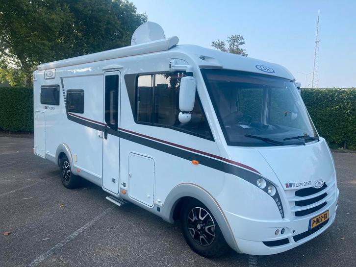 LMC Explorer I655G camper met rondzit zeer luxe, Caravans en Kamperen, Campers, Particulier, tot en met 5, Integraal, LMC, Fiat