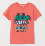H&M koraal t-shirt omkeerbare pailletten Surf Vibes 146-152, Kinderen en Baby's, Kinderkleding | Maat 146, Nieuw, Jongen, Ophalen of Verzenden