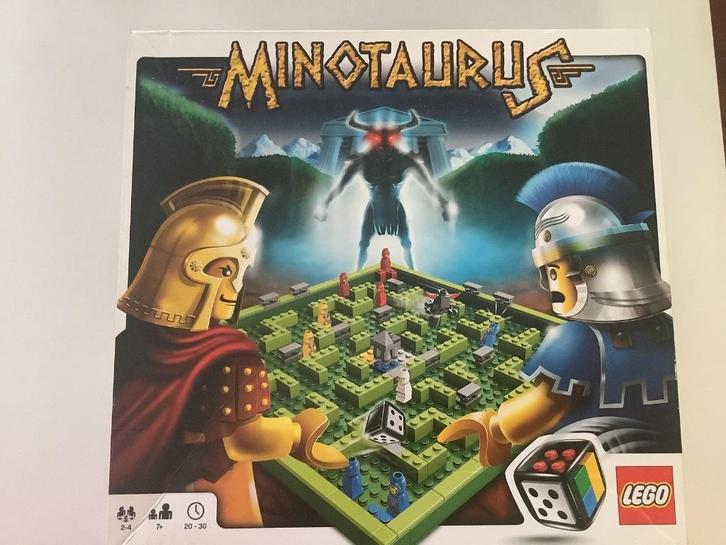 Lego bordspel minotaurus, Hobby en Vrije tijd, Gezelschapsspellen | Bordspellen, Zo goed als nieuw, Drie of vier spelers, Ophalen of Verzenden