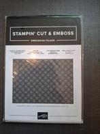 Stampin' Up! Embossing folder Dainty Diamonds, Hobby en Vrije tijd, Kaarten | Zelf maken, Ophalen of Verzenden, Nieuw, Fantasie