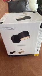 Lucide GIAN - Wandlamp - LED Dimb. - 1x9W 2700K - Taupe, Huis en Inrichting, Lampen | Wandlampen, Ophalen of Verzenden, Nieuw