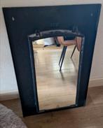 Zwaar, gietijzeren,  oud Luik? Decoratief,  spiegel, Ophalen of Verzenden