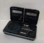 Vintage Philips Travel Radio Clock ( D1868 ), Ophalen of Verzenden, Zo goed als nieuw, Digitaal