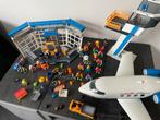 Playmobil Luchthaven met Vliegtuig en Figuren, Ophalen, Zo goed als nieuw, Complete set