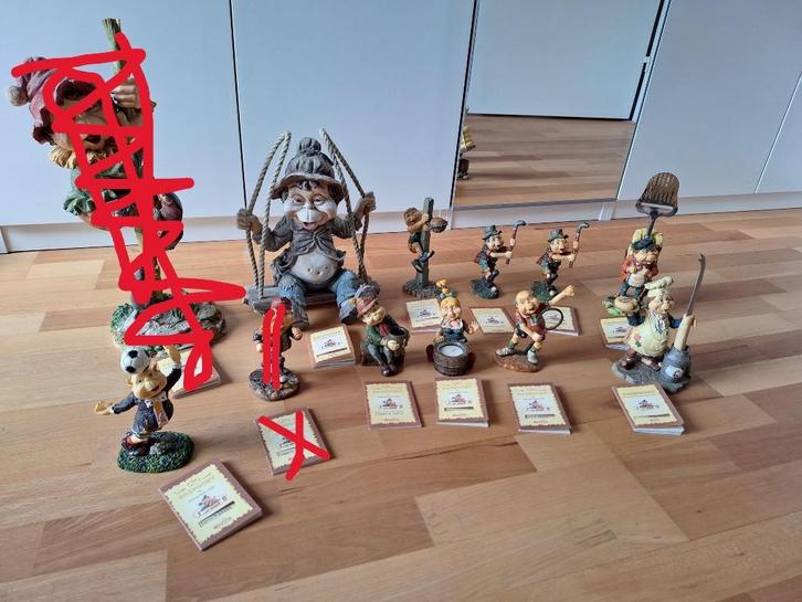 Diverse Efteling Laaf beelden te koop, Verzamelen, Beelden en Beeldjes, Gebruikt, Laaf, Ophalen