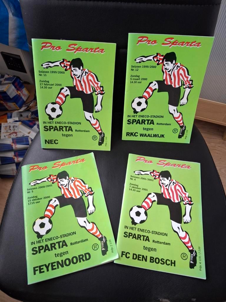 Sparta Programmaboekjes ., Ophalen of Verzenden, Zo goed als nieuw, Sparta, Overige typen