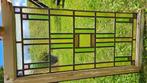 Art Deco glas in lood ramen, Doe-het-zelf en Verbouw, Glas en Ramen, Ophalen, Gebruikt, Minder dan 80 cm, Glas in lood