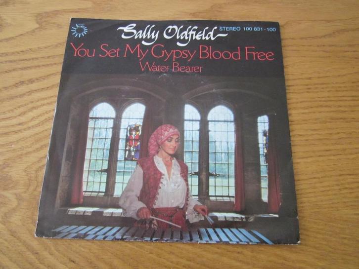 Sally Oldfield - You Set My Gypsy Blood Free 1990 Single, Cd's en Dvd's, Vinyl Singles, Gebruikt, Single, Pop, 7 inch, Ophalen