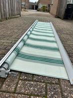 Zonnescherm knikarm, Tuin en Terras, Zonneschermen, Ophalen, Gebruikt, 250 cm tot 450 cm, Knikarmscherm