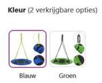 Schommel swing nestschommel vogelnest groen 110 cm GRTS BZRG, Kinderen en Baby's, Verzenden, Nieuw, Schommel