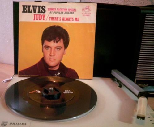 ELVIS PRESLEY JUDY USA, Cd's en Dvd's, Vinyl Singles, Gebruikt, Single, Overige genres, 7 inch, Ophalen of Verzenden