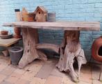 Teak tafel, Tuin en Terras, Ophalen, Gebruikt, Rechthoekig, Teakhout