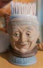 Vintage porselein hoofd vaasje, hoofdje,Toby ,headvase, Ophalen of Verzenden