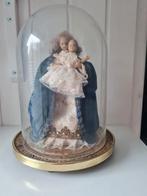 Maria en kind in glazen stolp, Antiek en Kunst, Ophalen of Verzenden