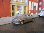 1954-1957 Mercedes Benz W198 300SL - Wiking grijsmetallic, Ophalen of Verzenden, Zo goed als nieuw, Auto, Herpa
