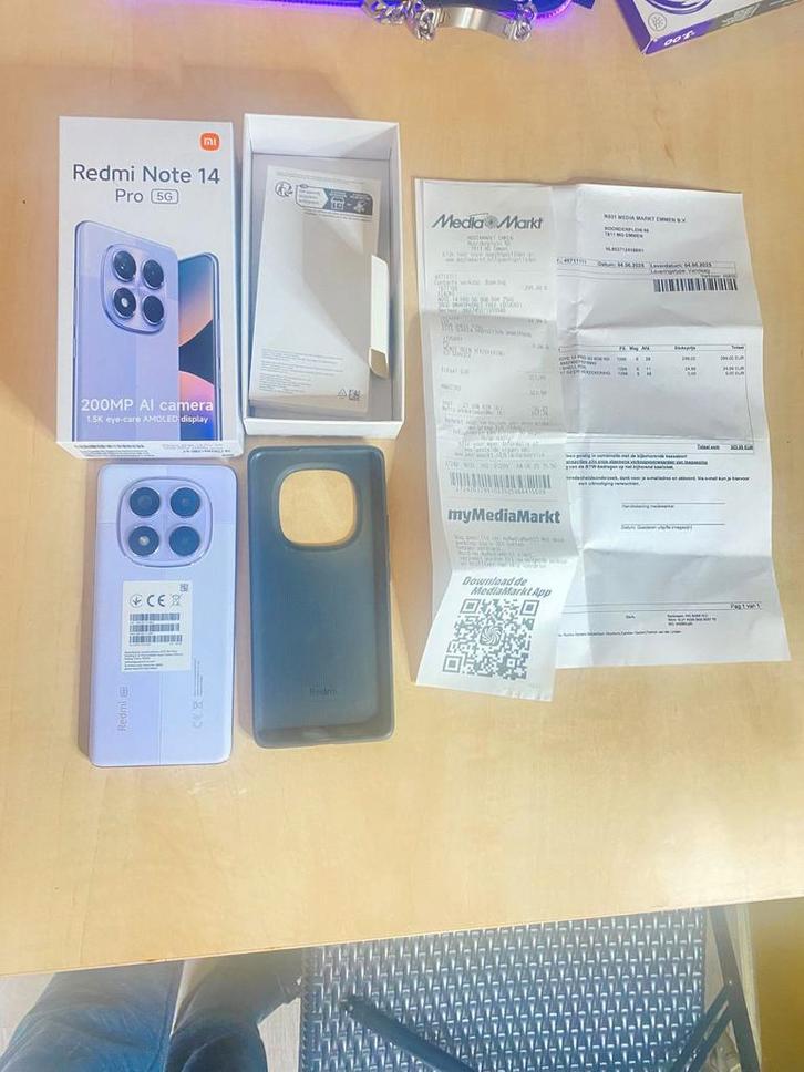 Redmi Note 14 Pro 256GB, Telecommunicatie, Mobiele telefoons | Toebehoren en Onderdelen, Zo goed als nieuw, Overige merken, Overige typen