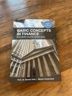 Basic Concepts in Finance - Studieboek, Boeken, Ophalen of Verzenden, Gamma, Zo goed als nieuw, HBO