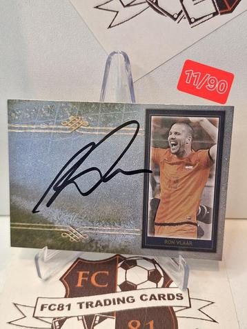 Vlaar - Nederland - Futera 11/90 Autograph On-Card beschikbaar voor biedingen